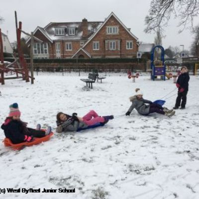 Snowtime at the park